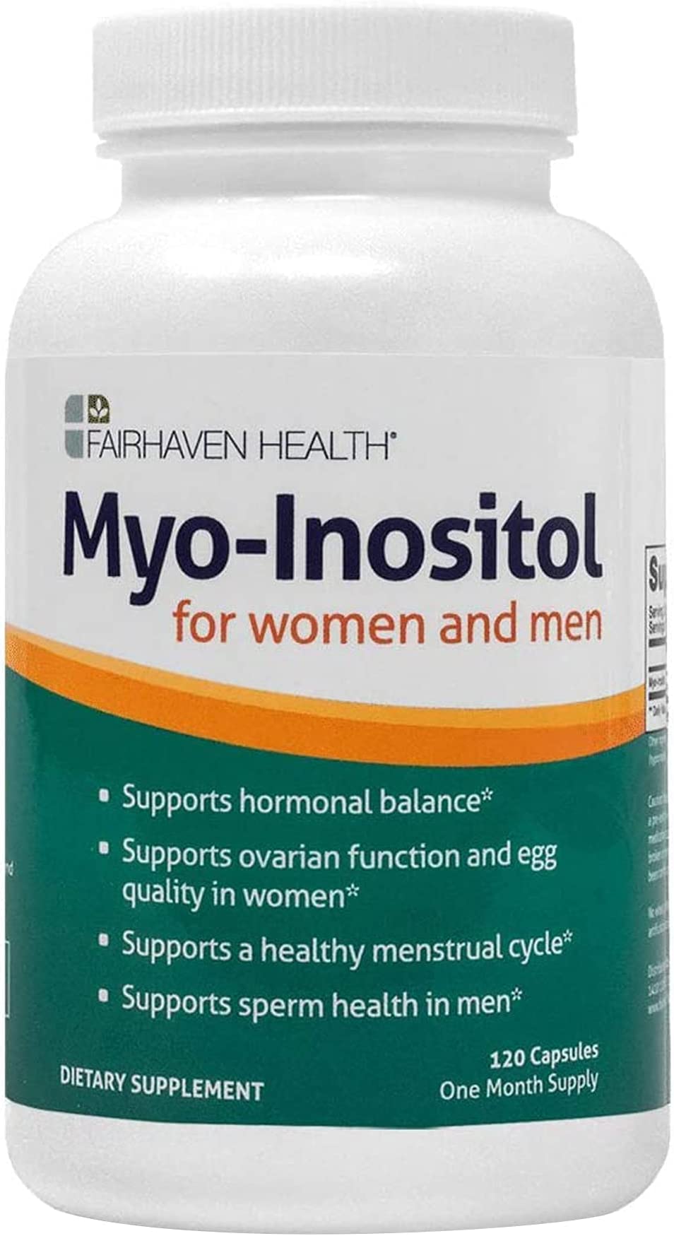 Myo-Inositol for Women and Men x 120 Capsules
