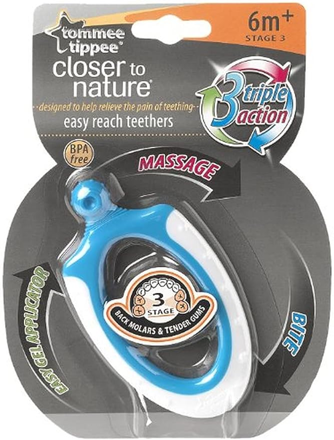 Tommee Tippee Closer To Nature Easy Reach Stage 3 Teether