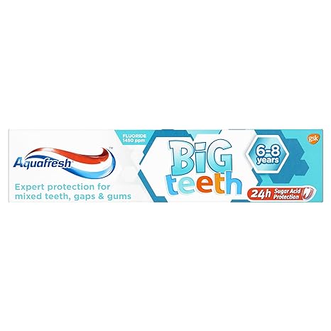 Aquafresh Big Teeth Toothpaste (6-8 Years)