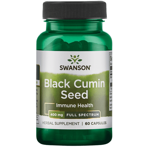 Swanson Black Cumin Seed Oil 500mg x 60 Liq Vegcaps