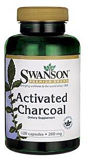 Swanson Activated Charcoal Capsules
