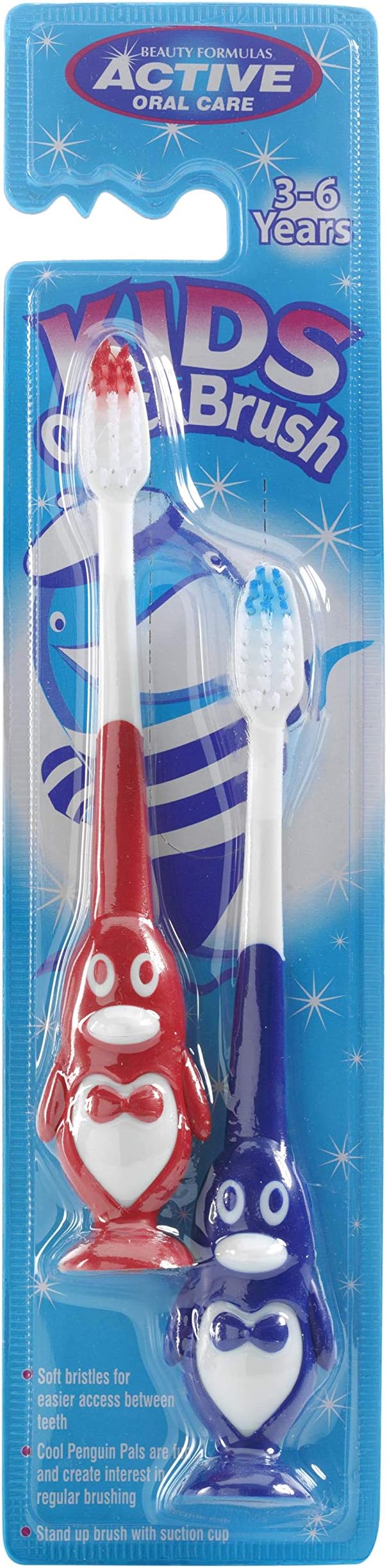 Active Oral Care Kids Quick Brush 3-6 Years (Penguin)