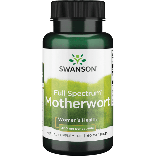Swanson Full Spectrum Motherwort 400 mg x 60 Capsules