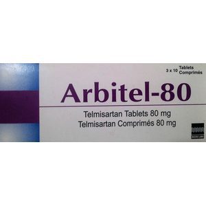 Arbitel (Telmisartan 80mg Tablets