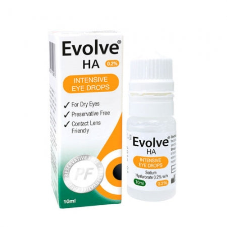Evolve HA 0.2 % Intensive Eye Drops 10ml