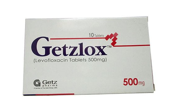 Getzlox (Levofloxacin) 500mg Tablets