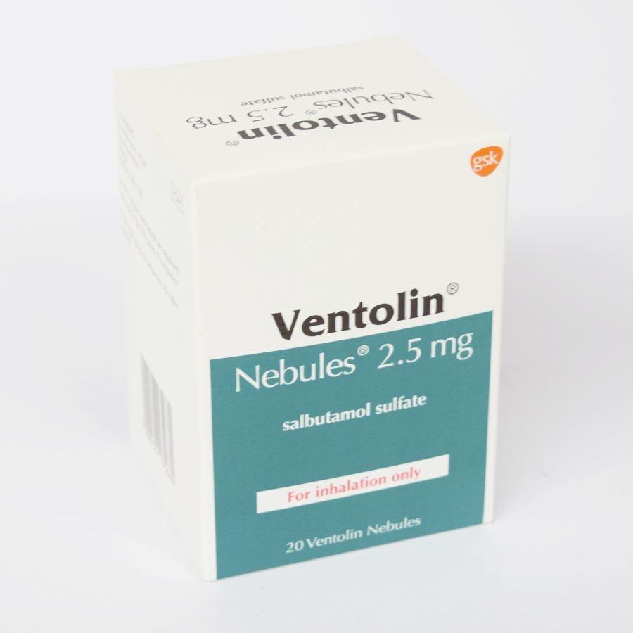 shop Ventolin Nebules 2.5mg Blister from HealthPlus online pharmacy in Nigeria