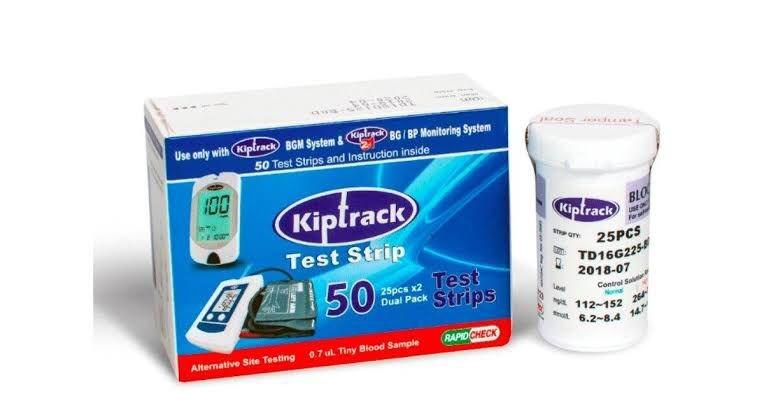 shop Product desc: Kiptrack Test Strip x 50 from HealthPlus online pharmacy in Nigeria