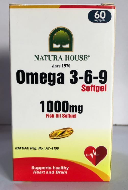 shop Natura House Omega 3-6-9 from HealthPlus online pharmacy in Nigeria