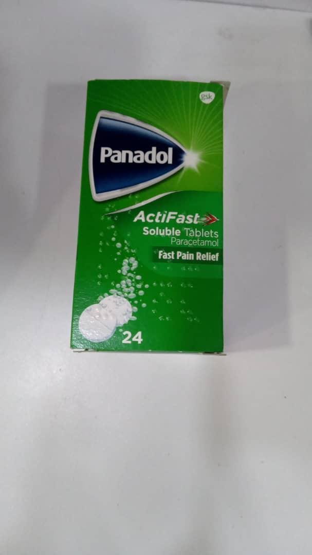 shop Panadol actifast Soluble from HealthPlus online pharmacy in Nigeria