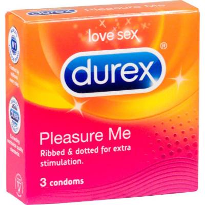 Durex Pleasure Me Condoms x 3