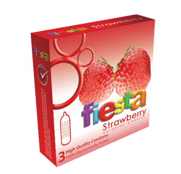 shop Fiesta Strawberry Condom from HealthPlus online pharmacy in Nigeria
