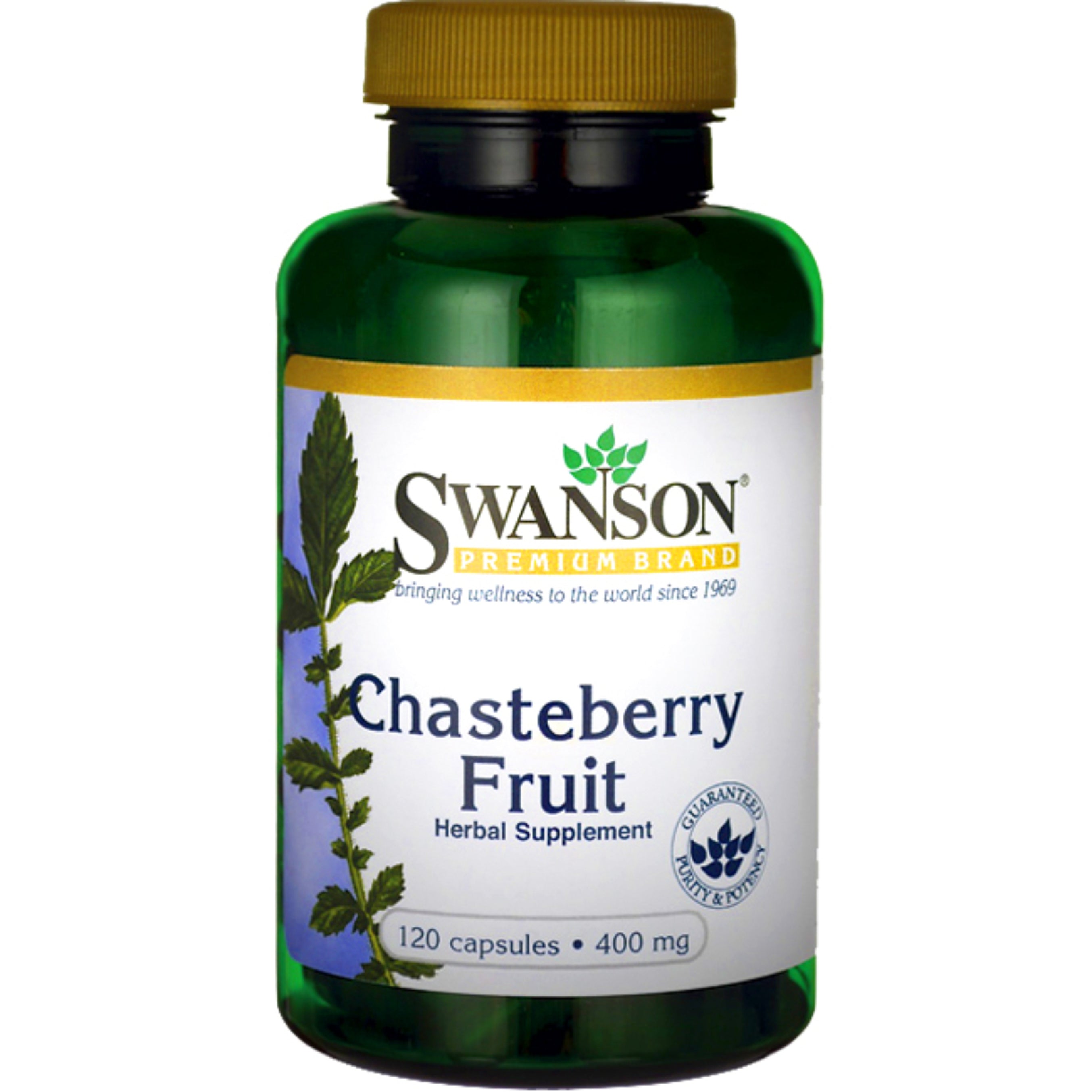 Swanson Chasteberry Fruit Capsules 400mg