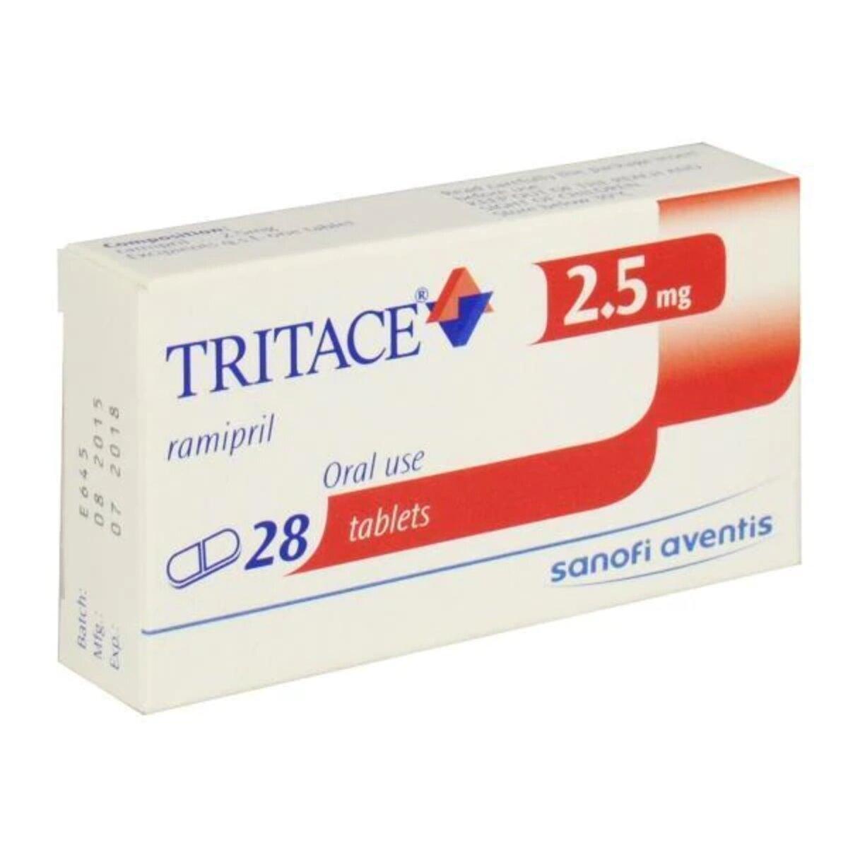 Tritace (Ramipril) 2.5mg Tablets x 28