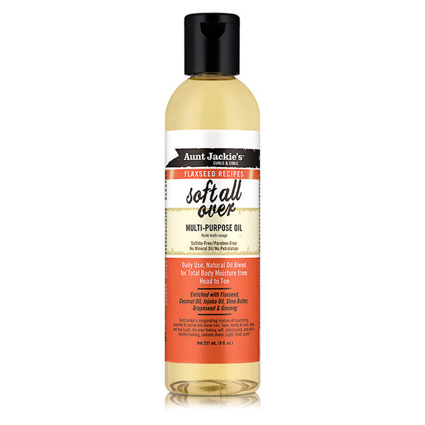 Aunt Jackie's Curls & Coils Soft All Over Multi-Purpose Oil 8 oz
