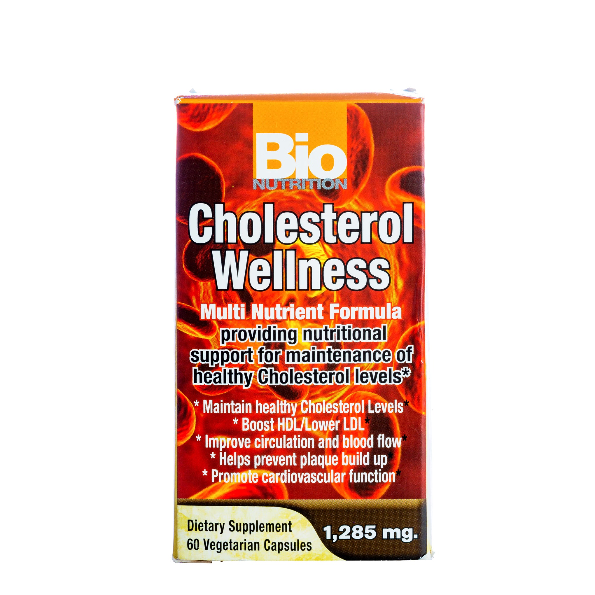Bionutrition Cholesterol Wellness Vegetable Caps x60