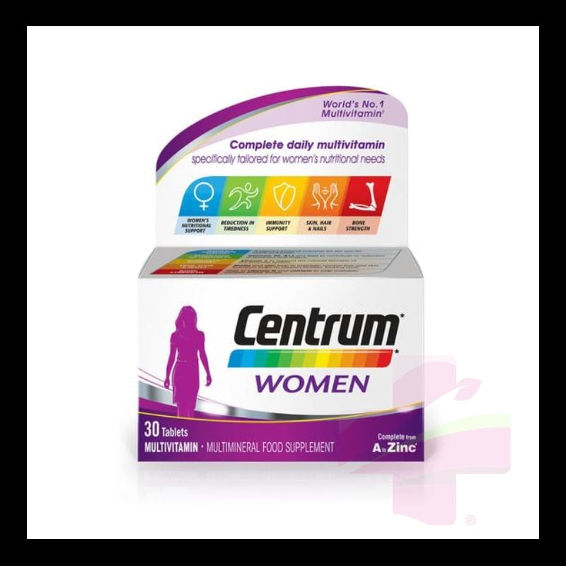 Centrum Women Multivitamin Tablets X 30