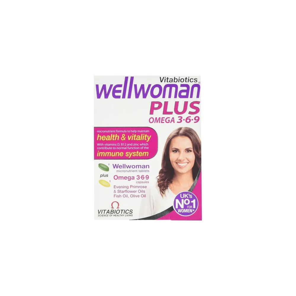 Wellwoman Plus Omega 3-6-9 Tablets/Capsules x 56