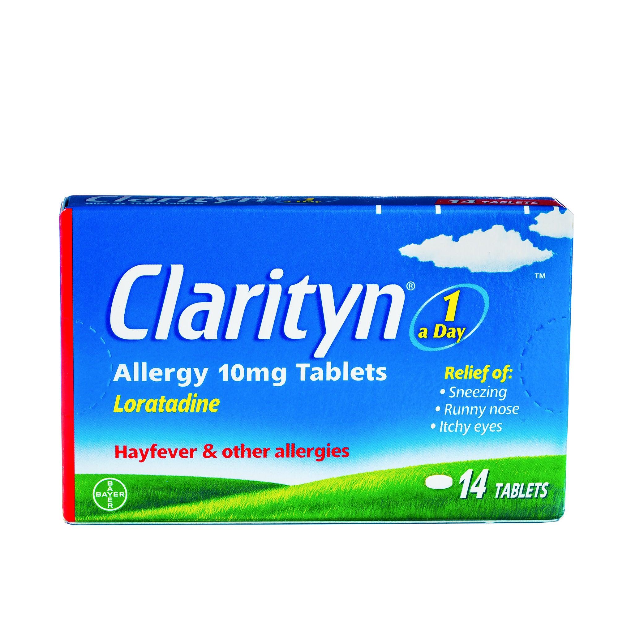 shop Clarityn (Loratadine) Allergy Relief 10mg Tabs x14 from HealthPlus online pharmacy in Nigeria