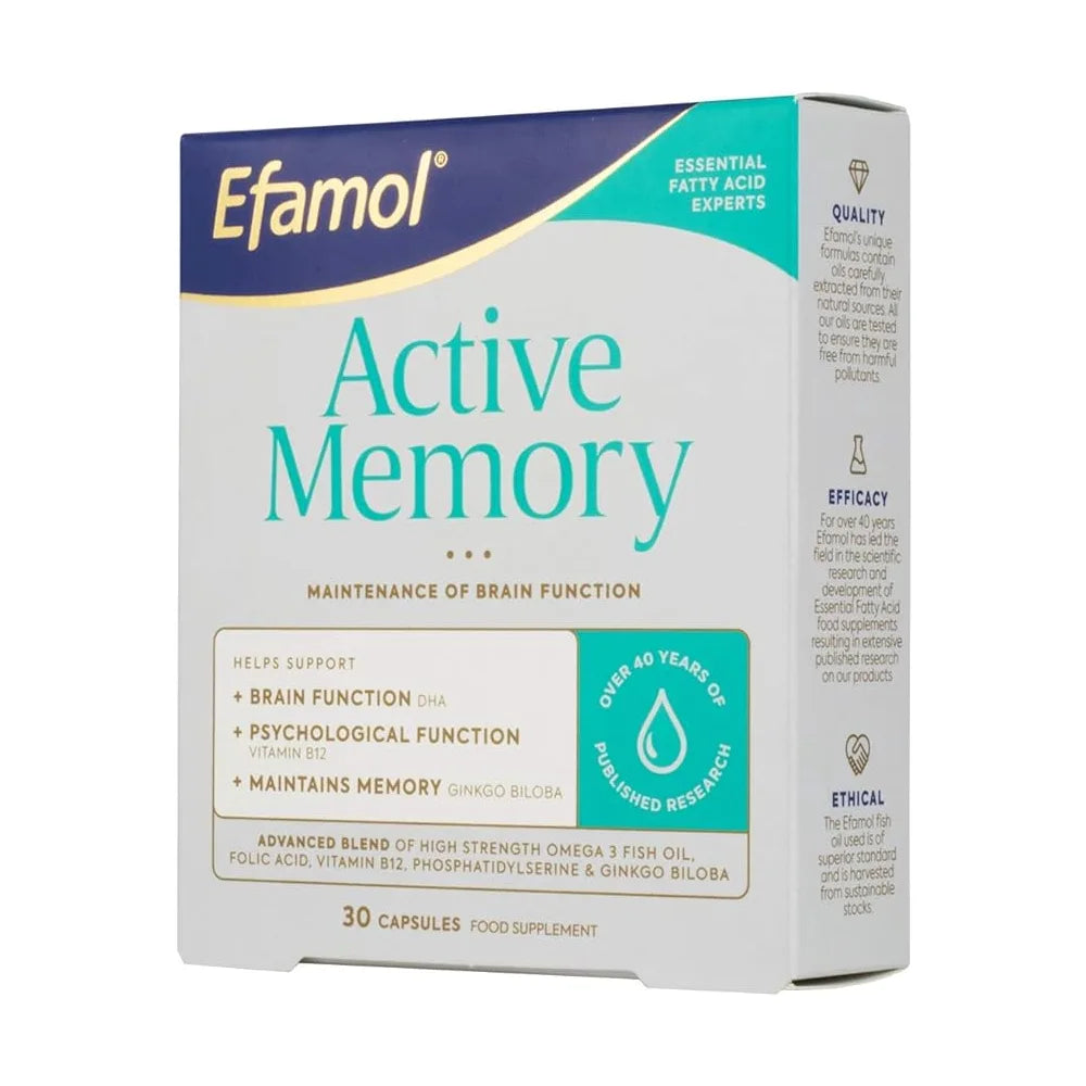 Efamol Active Memory Capsules X 30