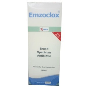 Emzoclox (Ampillin + Cloxacllin) Suspension
