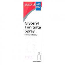 Accord Glyceryl Trinitrate Spray