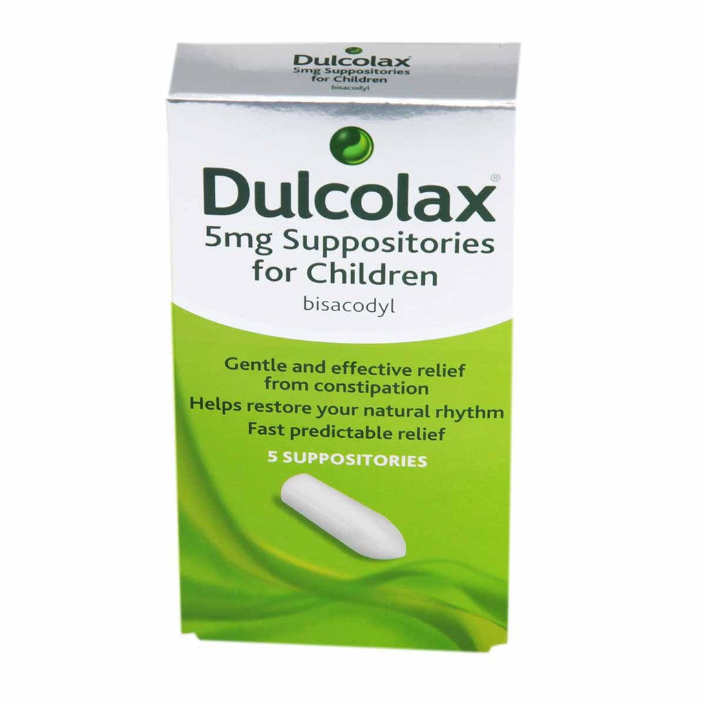 Dulcolax 5mg Suppositories X 5