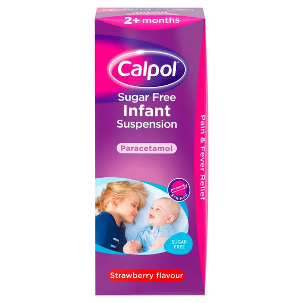 Calpol Sugar Free Infant Suspension (Strawberry) 200ml