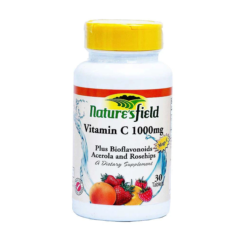 Nature's Field Mega Vitamin C 1000mg x 30 tablets