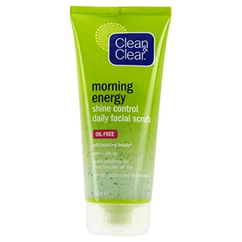 Clean & Clear Morning Energy Shine Control Daily Facial Scrub 150ml