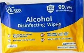 Kilrox Alcohol Disinfecting Wipes