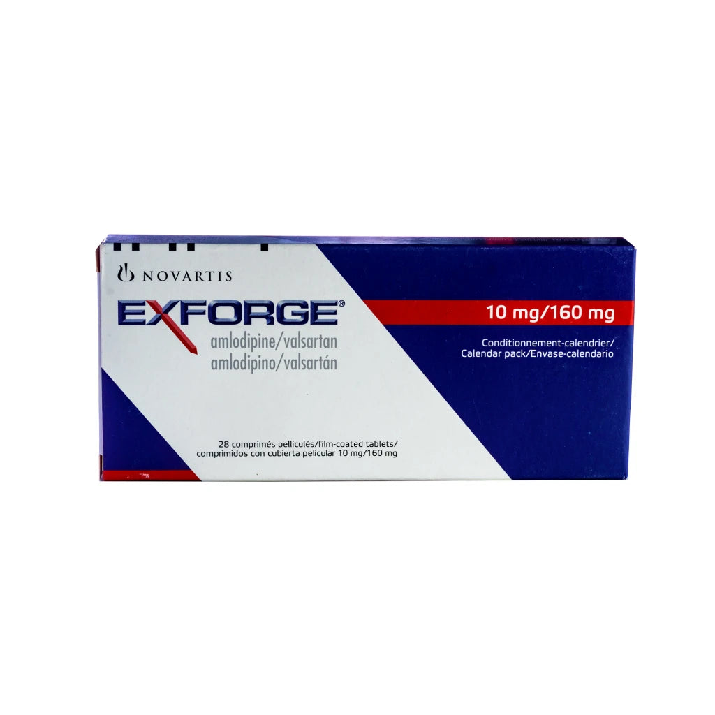 Exforge 10mg/160mg x28 Tablets