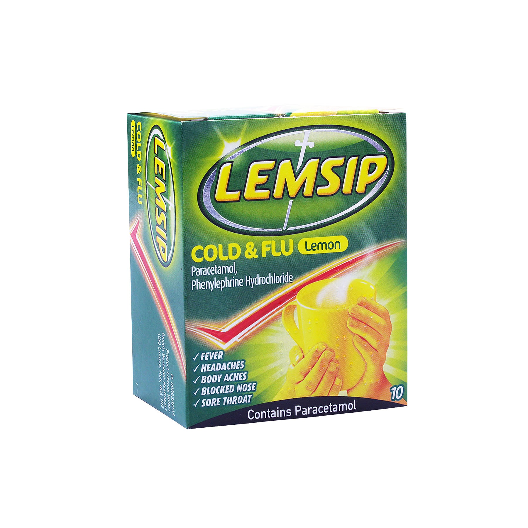 Lemsip Max Cold & Flu Lemon Powder x10