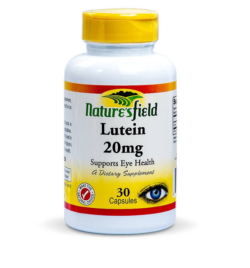 Nature’s Field Lutein 20mg x 30 Capsules
