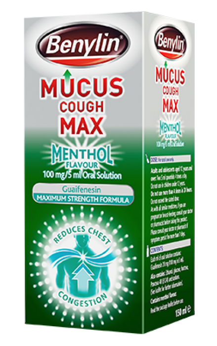 Benylin Mucus Cough Max Menthol 150ml