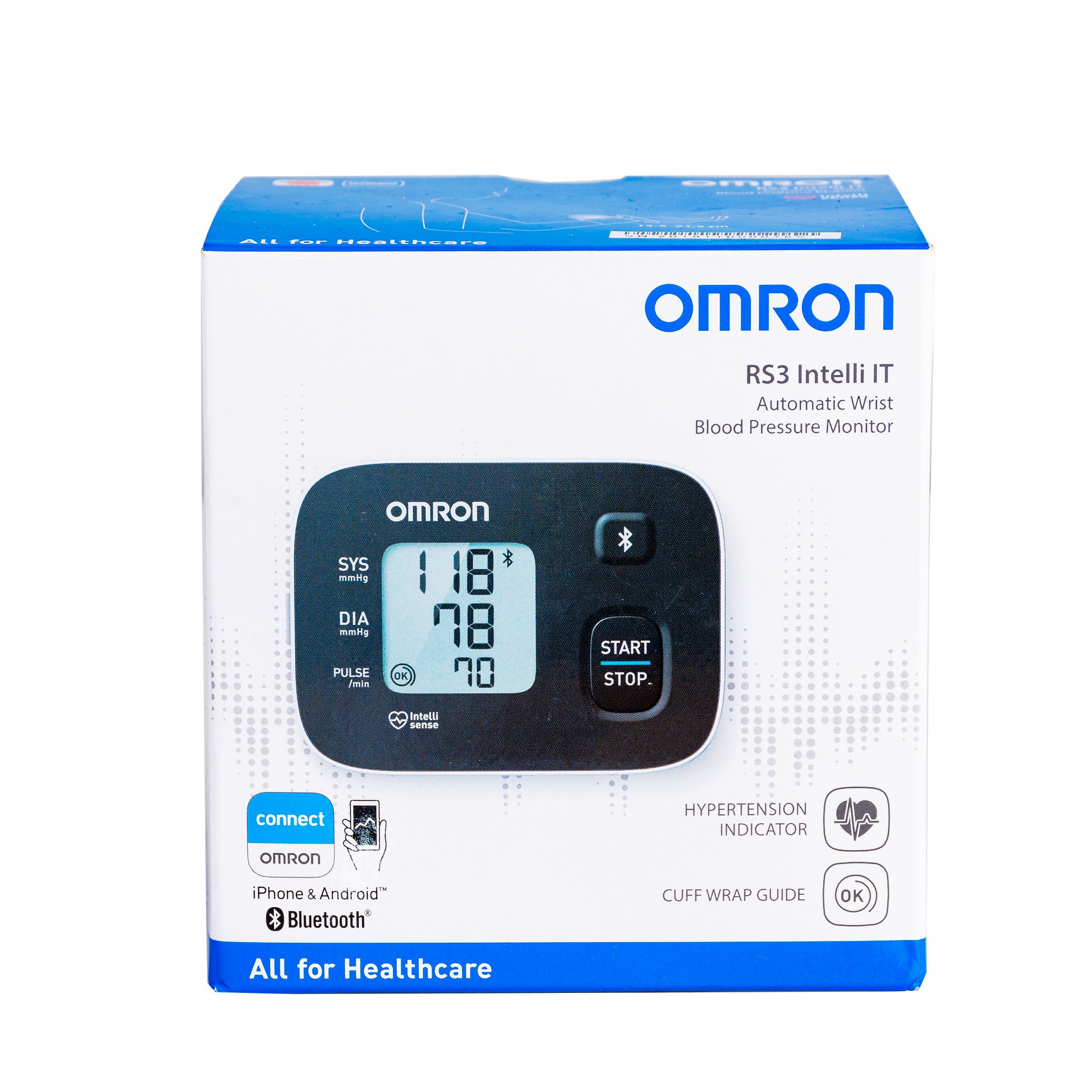 Omron Digital Blood Pressure Rx3/RS3 Series Wrist Monitor
