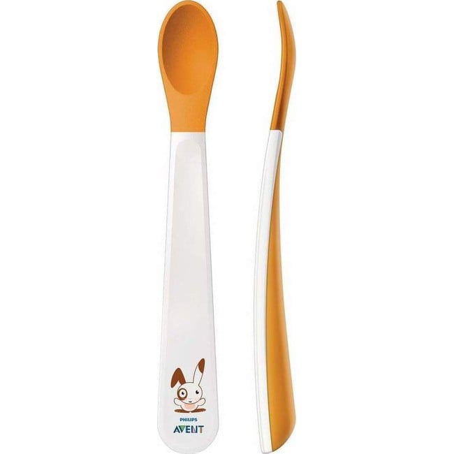 PhilipsAVENT Toddler Weaning Spoons 6m+ 2pcs
