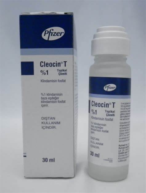 Cleocin T lotion
