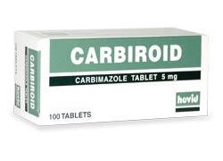 shop Carbiroid 5mg x 100 from HealthPlus online pharmacy in Nigeria