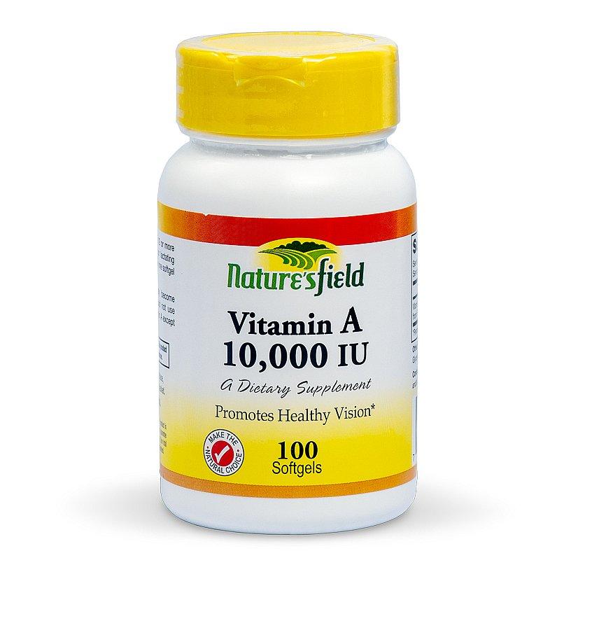 shop Nature's Field Vitamin A 10,000IU from HealthPlus online pharmacy in Nigeria