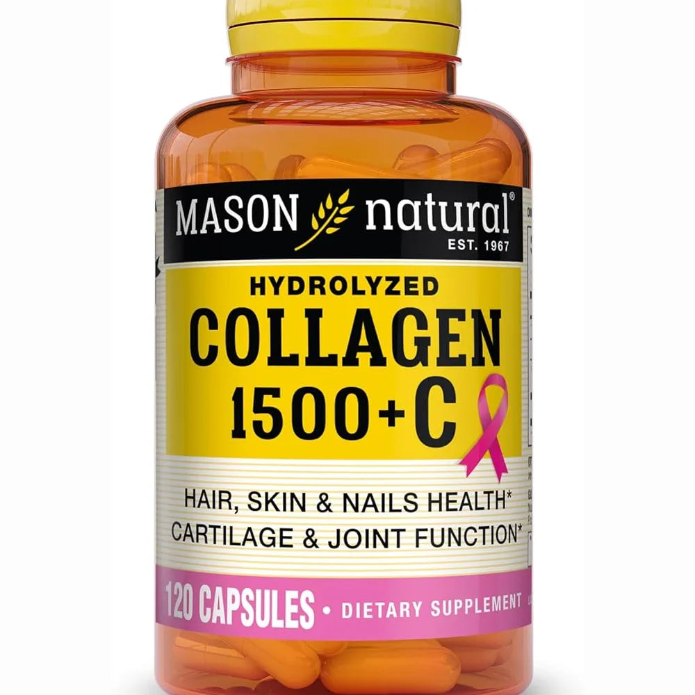 Mason Natural Collagen 1500 mg with Vitamin C Capsules x 120